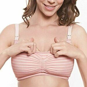 Royce   Blossom 1128 Nursing Bra Adjustable 34C, D, DD Wire-Free Cotton Lining